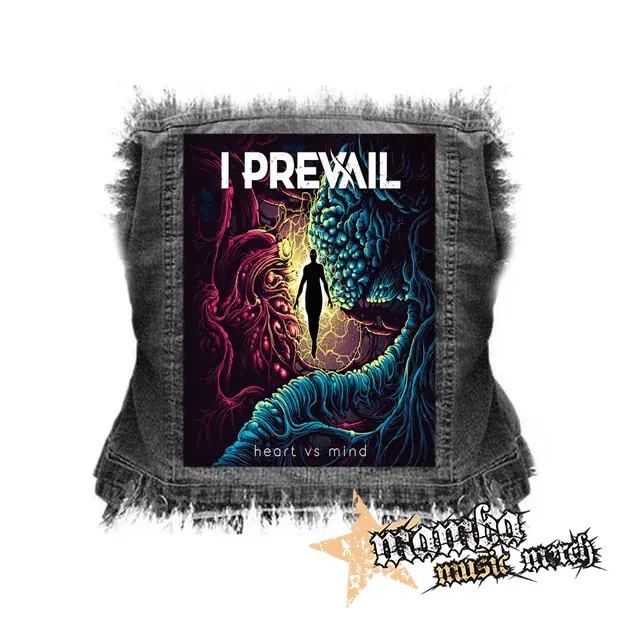 I PREVAIL - Heart Vs. Mind - chrbtová nášivka (36 x 27 cm)