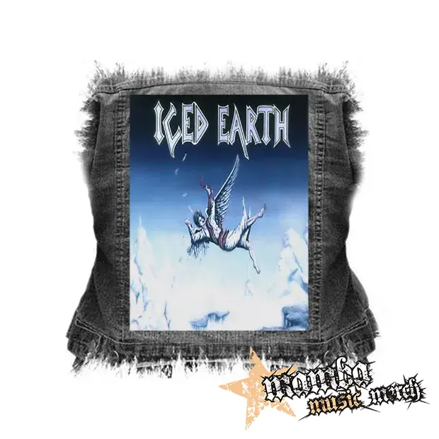 ICED EARTH - Iced Earth Debut Album Cover - chrbtová nášivka (36 x 27 cm)