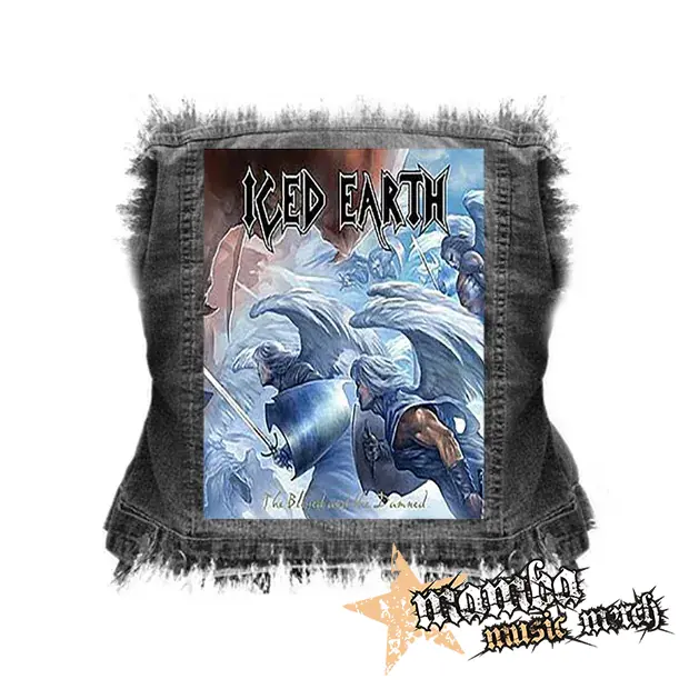 ICED EARTH - The Blessed and the Damned - chrbtová nášivka (36 x 27 cm)