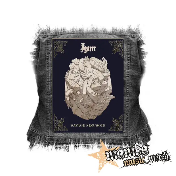 IGORRR - Savage Sinusoid - chrbtová nášivka (36 x 27 cm)