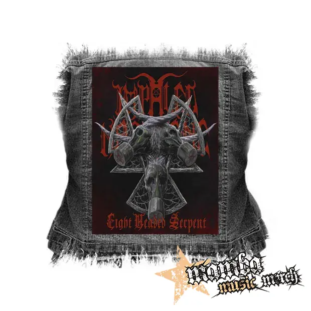 IMPALED NAZARENE - Eight Headed Serpent - chrbtová nášivka (36 x 27 cm)