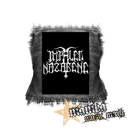 IMPALED NAZARENE - Logo - chrbtová nášivka (36 x 27 cm)
