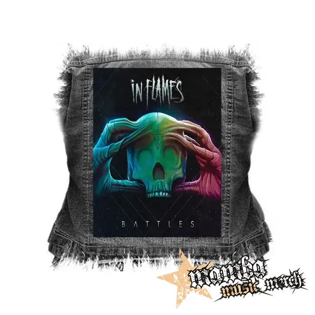 IN FLAMES - Battles - chrbtová nášivka (36 x 27 cm)