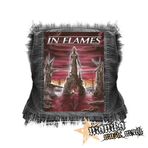 IN FLAMES - Colony - chrbtová nášivka (36 x 27 cm)