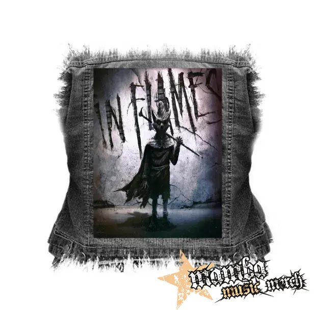 IN FLAMES - I, The Mask - chrbtová nášivka (36 x 27 cm)