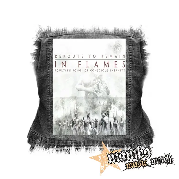 IN FLAMES - Reroute To Remain - chrbtová nášivka (36 x 27 cm)