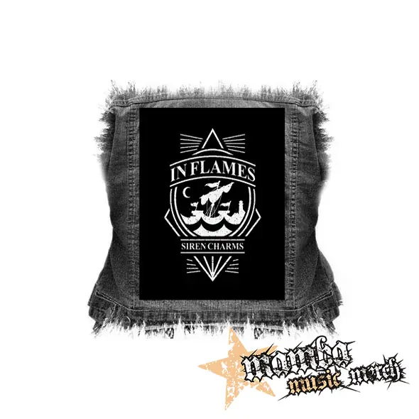 IN FLAMES - Siren Charms (2) - chrbtová nášivka (36 x 27 cm)