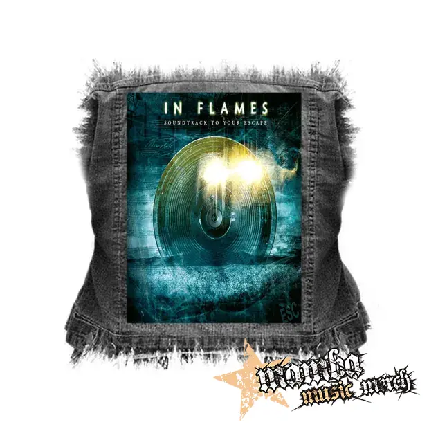 IN FLAMES - Soundtrack to Your Escape - chrbtová nášivka (36 x 27 cm)