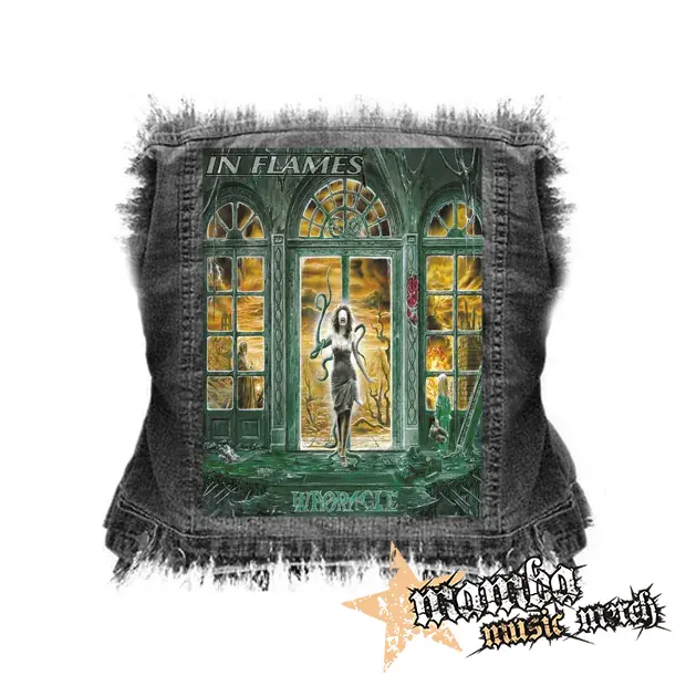 IN FLAMES - Whoracle - chrbtová nášivka (36 x 27 cm)