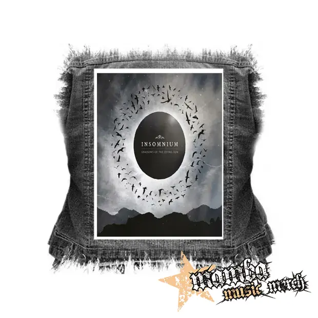 INSOMNIUM - Shadows of the Dying Sun - chrbtová nášivka (36 x 27 cm)