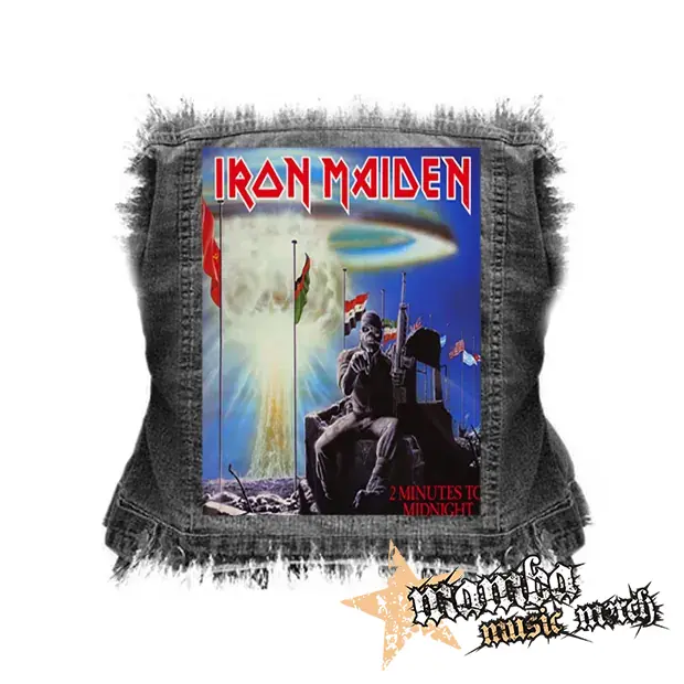 IRON MAIDEN - 2 Minutes To Midnight - chrbtová nášivka (36 x 27 cm)