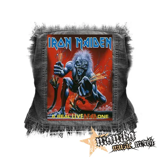 IRON MAIDEN - A Real Live Death One - chrbtová nášivka (36 x 27 cm)