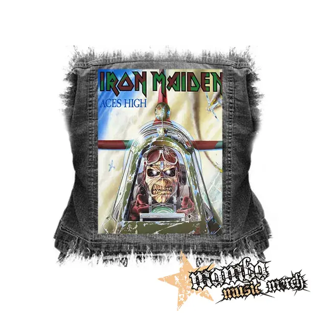 IRON MAIDEN - Aces High - chrbtová nášivka (36 x 27 cm)