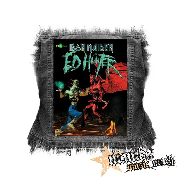 IRON MAIDEN - Ed Hunter - chrbtová nášivka (36 x 27 cm)