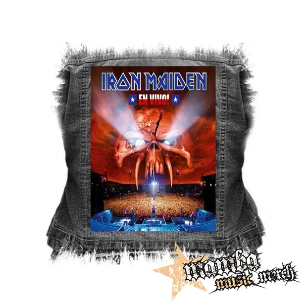 IRON MAIDEN - EN Vivo - chrbtová nášivka (36 x 27 cm)