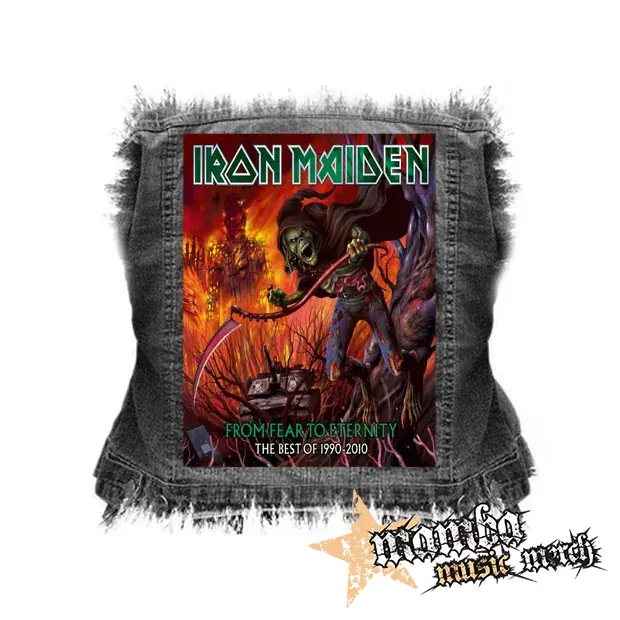 IRON MAIDEN - From Fear to Eternity - chrbtová nášivka (36 x 27 cm)