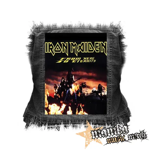 IRON MAIDEN - From Here to Eternity - chrbtová nášivka (36 x 27 cm)
