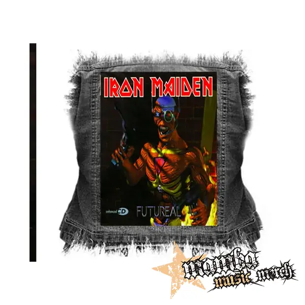 IRON MAIDEN - Futureal - chrbtová nášivka (36 x 27 cm)
