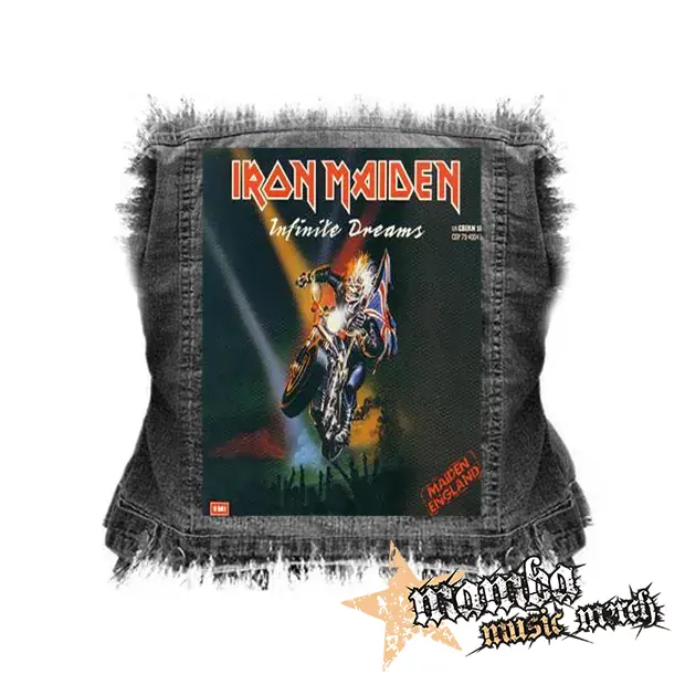 IRON MAIDEN - Infinite Dreams - chrbtová nášivka (36 x 27 cm)