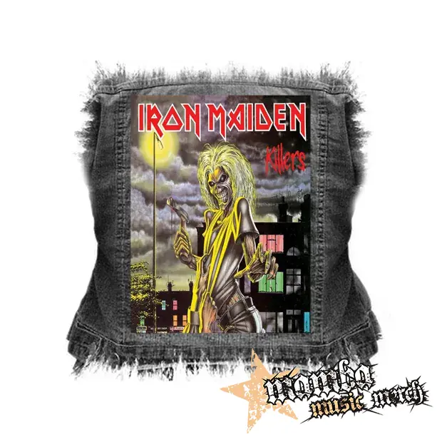 IRON MAIDEN - Killers - chrbtová nášivka (36 x 27 cm)