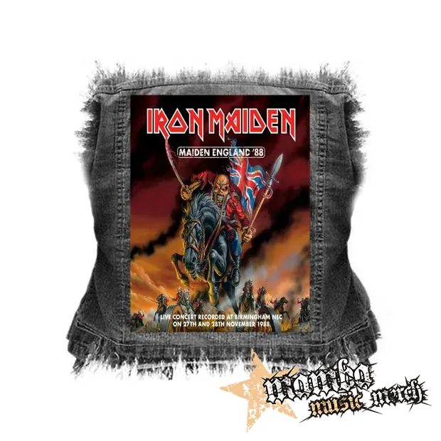IRON MAIDEN - Maiden England '88 - chrbtová nášivka (36 x 27 cm)