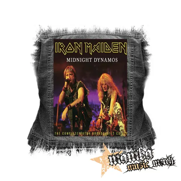 IRON MAIDEN - Midnight Dynamos - chrbtová nášivka (36 x 27 cm)