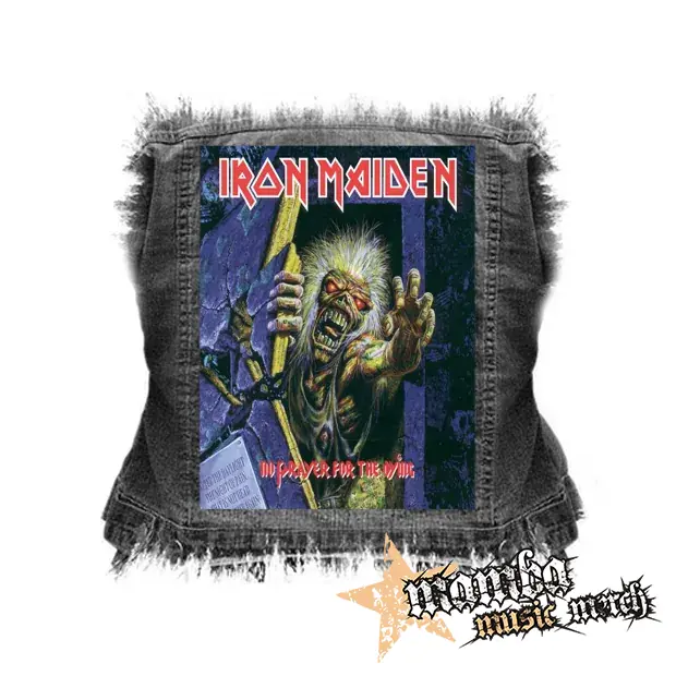 IRON MAIDEN - No Prayer For The Dying - chrbtová nášivka (36 x 27 cm)