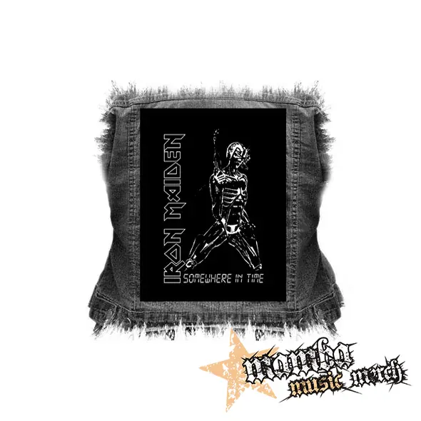 IRON MAIDEN - Somewhere In Time - chrbtová nášivka (36 x 27 cm)