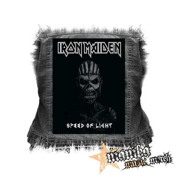 IRON MAIDEN - Speed of Light - chrbtová nášivka (36 x 27 cm)