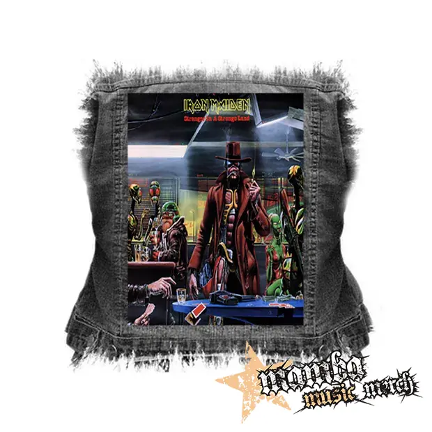 IRON MAIDEN - Stranger in a Strange Land - chrbtová nášivka (36 x 27 cm)