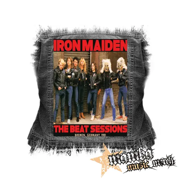 IRON MAIDEN - The Beat Sessions - chrbtová nášivka (36 x 27 cm)