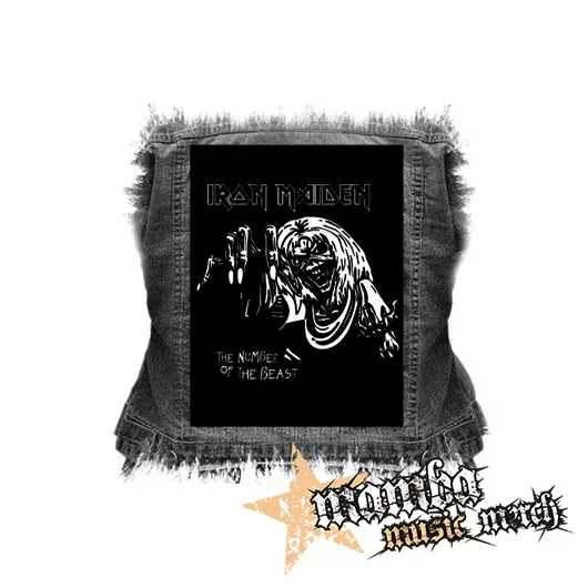 IRON MAIDEN - The Number Of The Beast - chrbtová nášivka (36 x 27 cm)
