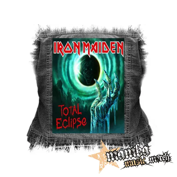IRON MAIDEN - Total Eclipse - chrbtová nášivka (36 x 27 cm)