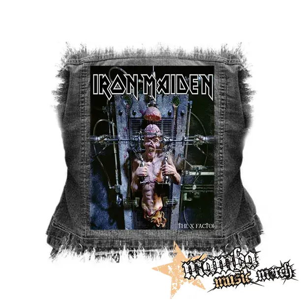 IRON MAIDEN - X-Factor - chrbtová nášivka (36 x 27 cm)