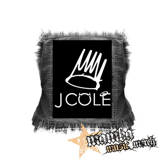 J COLE - Logo - chrbtová nášivka (36 x 27 cm)