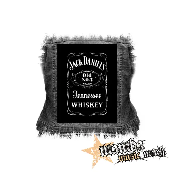 JACK DANIELS - Tennessee Whiskey - chrbtová nášivka (36 x 27 cm)
