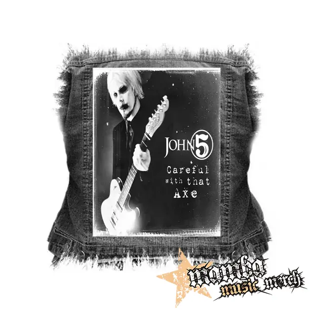 JOHN 5 - Careful With That Axe - chrbtová nášivka (36 x 27 cm)