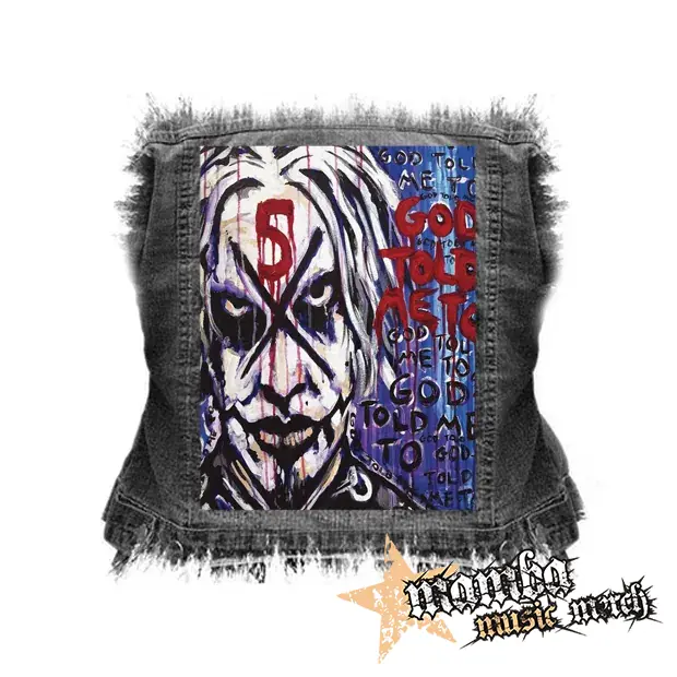 JOHN 5 - God Told Me To - chrbtová nášivka (36 x 27 cm)