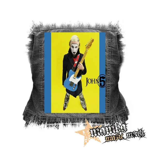 JOHN 5 - The Art Of Malice - chrbtová nášivka (36 x 27 cm)