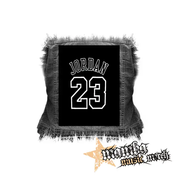 JORDAN 23 - Logo - chrbtová nášivka (36 x 27 cm)