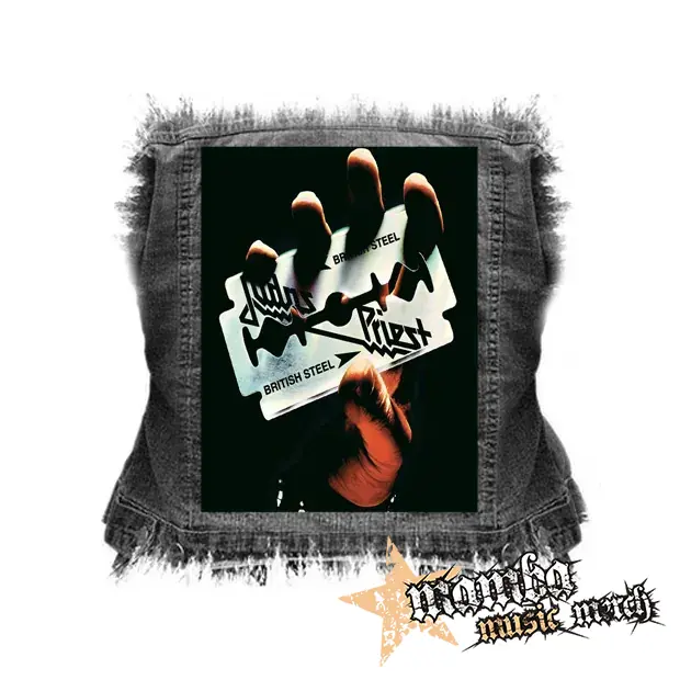 JUDAS PRIEST - British Of Steel - chrbtová nášivka (36 x 27 cm)