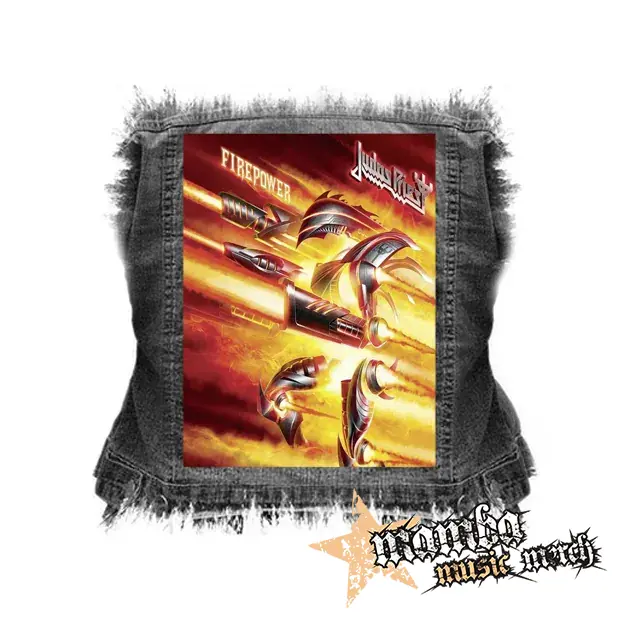 JUDAS PRIEST - Firwpower - chrbtová nášivka (36 x 27 cm)