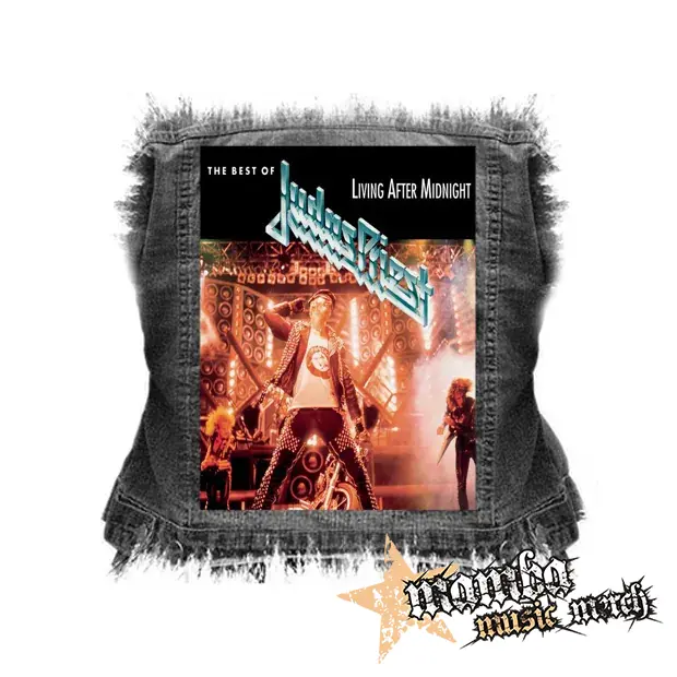 JUDAS PRIEST - Living After Midnight - chrbtová nášivka (36 x 27 cm)