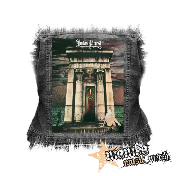 JUDAS PRIEST - Sin After Sin - chrbtová nášivka (36 x 27 cm)