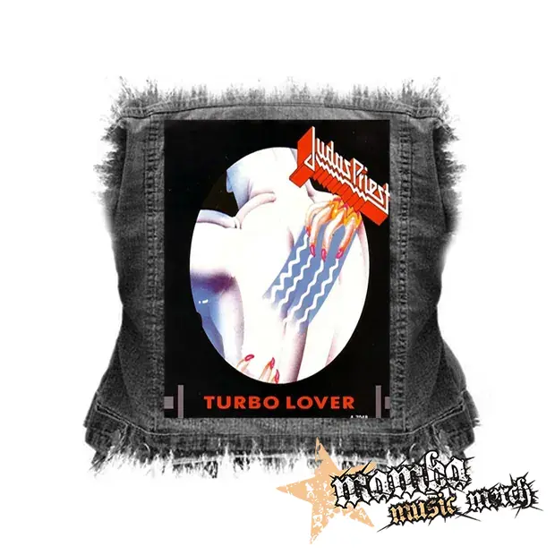 JUDAS PRIEST - Turbo Lover - chrbtová nášivka (36 x 27 cm)