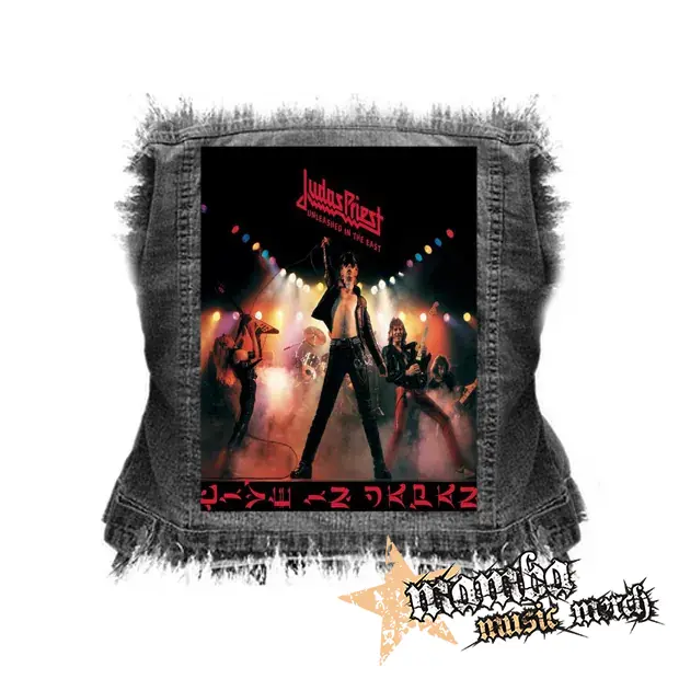 JUDAS PRIEST - Unleashed In The East - chrbtová nášivka (36 x 27 cm)
