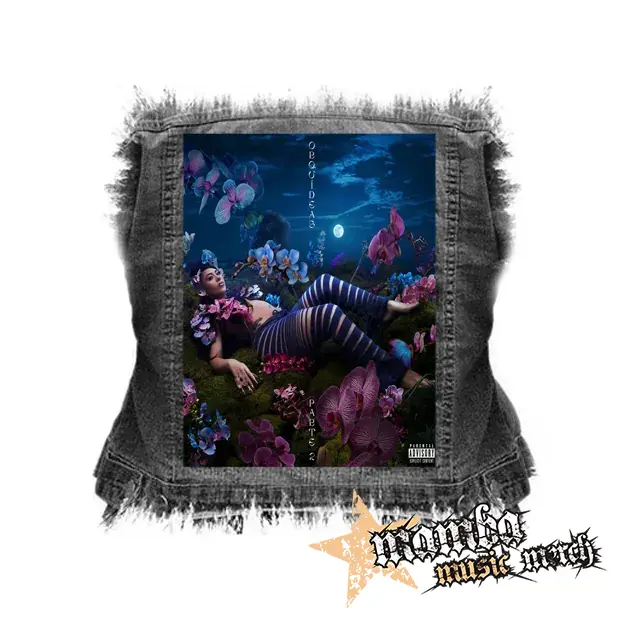 KALI UCHIS - ORQUÍDEAS PARTE 2 (Deluxe) - chrbtová nášivka (36 x 27 cm)