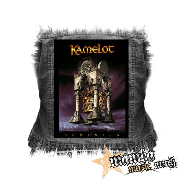 KAMELOT - Dominion Cover 2 - chrbtová nášivka (36 x 27 cm)