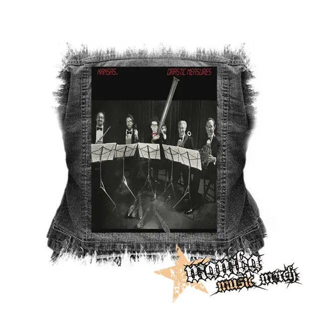 KANSAS - Drastic Measures - chrbtová nášivka (36 x 27 cm)