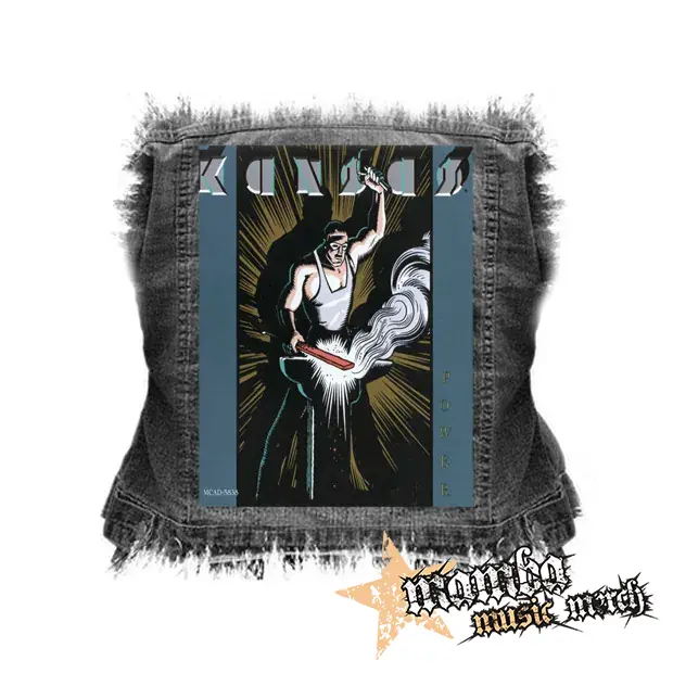 KANSAS - Power - chrbtová nášivka (36 x 27 cm)